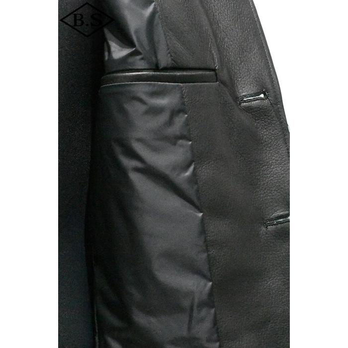 シーワークス CWORKS レザージャケット MOJK011 PARENT / BLACKの画像