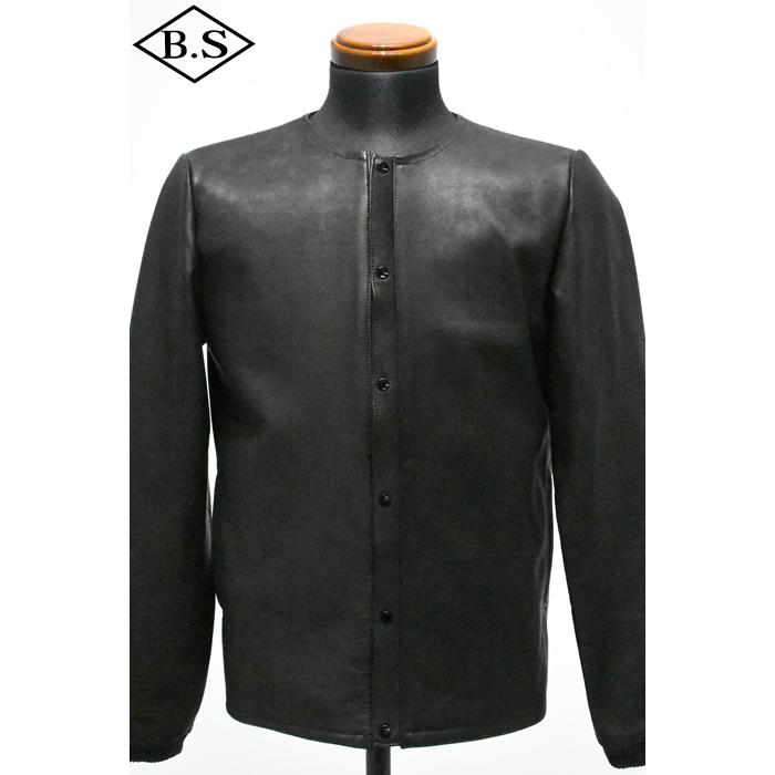 シーワークス CWORKS レザージャケット MOJK008 Lanner BLACK 大きいサイズの画像