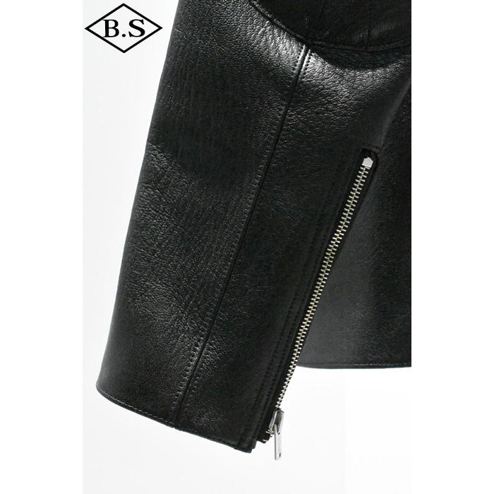ファインクリーク＆コー レザージャケット FINECREEK＆CO ACJK070 Bad Goatの画像