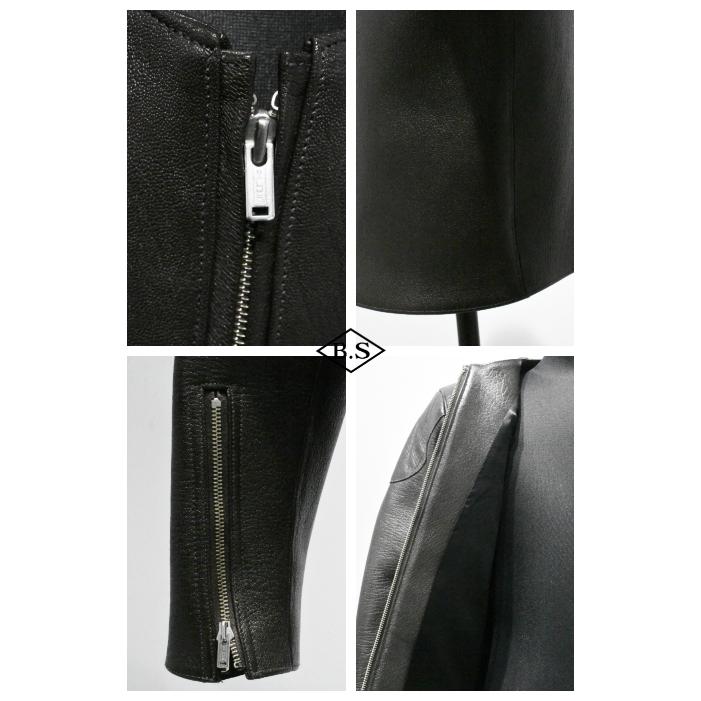 ファインクリーク＆コー レザージャケット FINECREEK＆CO ACJK070 Bad Goatの画像