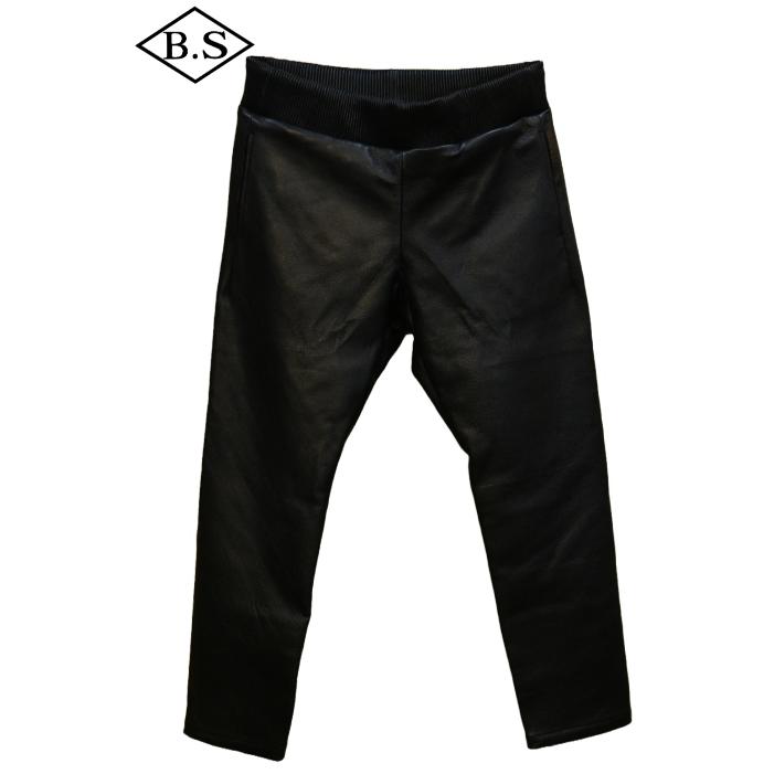 モシール MOSSIR レザーパンツ MOPT023 Washable Leather Tapered 