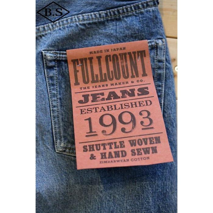 フルカウント ジーンズ FULLCOUNT 1341-0105 Dartford Wide Denim インディゴブルーの画像
