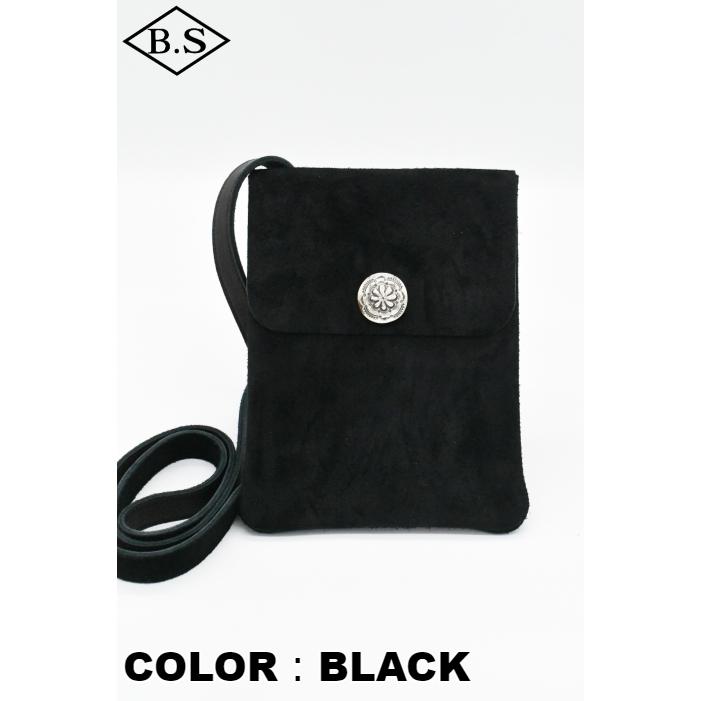 フルカウント x マウントヒル FULLCOUNT x Mt.hill バッグ 6031 Suede Medicine Shoulder Bag (24AW) (コラボレーションアイテム）の画像