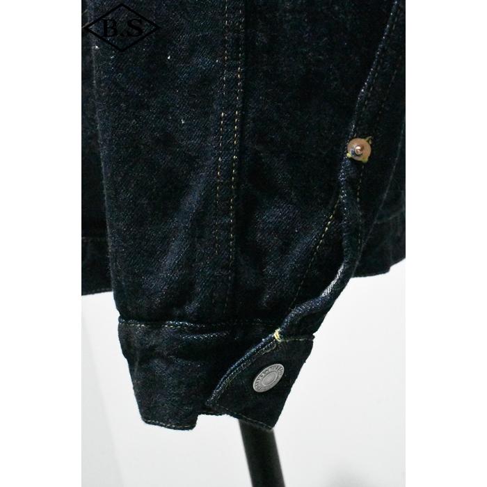 フルカウント FULLCOUNT Gジャン 2107SSW Type 1 Denim Jacket (Super Smooth) (One Wash) ファースト インディゴ ワンウォッシュの画像