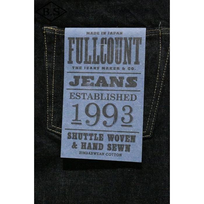フルカウント FULLCOUNT ジーンズ 0105XXW Wide Denim Heavy Oz (One Wash)の画像