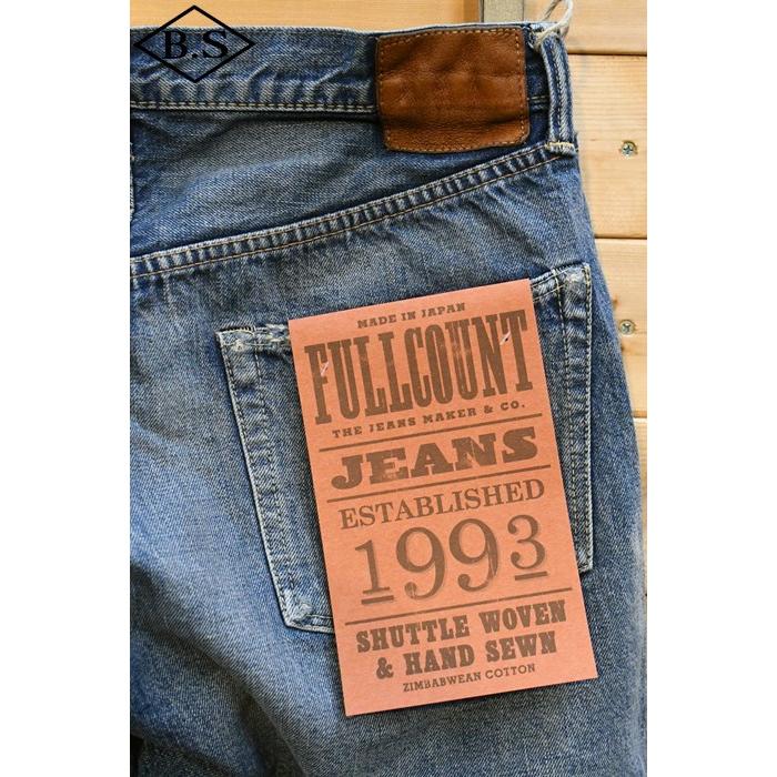 フルカウント ジーンズ FULLCOUNT 1341-1101 Dartford Straight Denim インディゴブルーの画像