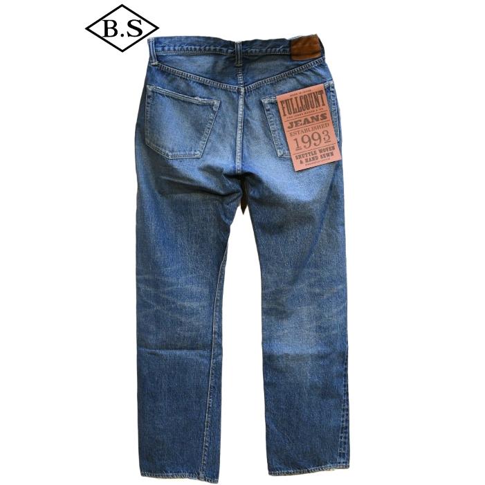 フルカウント ジーンズ FULLCOUNT 1341-1101 Dartford Straight Denim インディゴブルーの画像