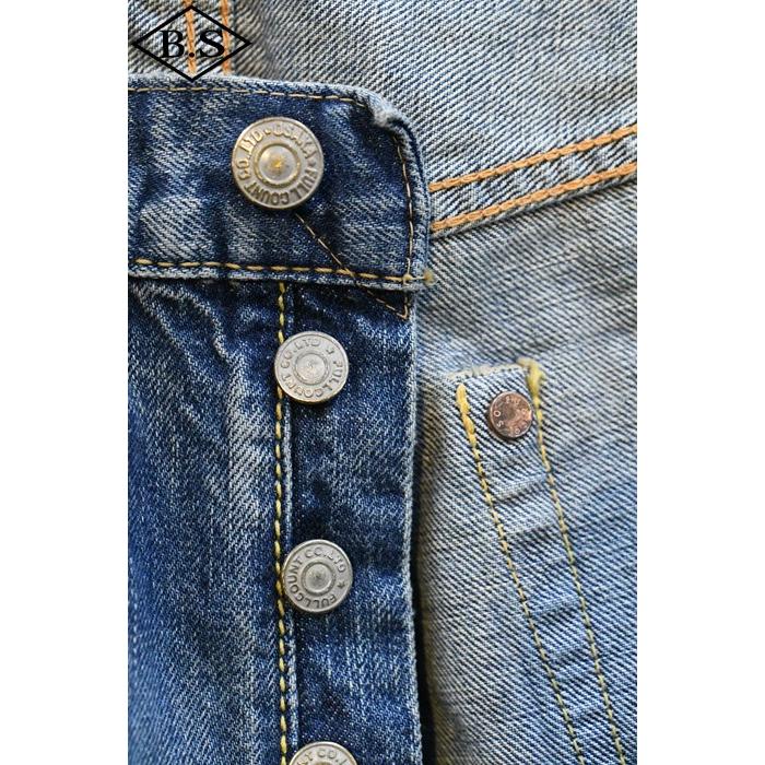 フルカウント ジーンズ FULLCOUNT 1341-1101 Dartford Straight Denim インディゴブルーの画像