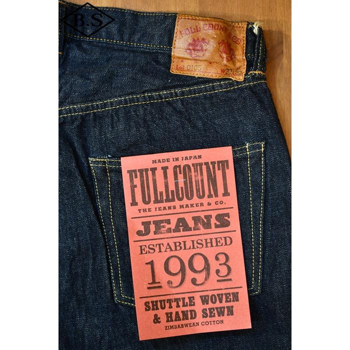 フルカウント FULLCOUNT ジーンズ 0105W Wide Denim ワイド デニム 13.7ozの画像