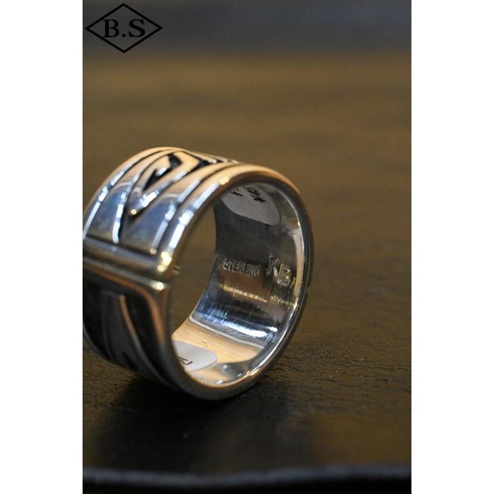インディアンジュエリー INDIAN JEWELRY 小物 リング F22-308 ナバホ族 KARY BRGAY キャリー ビゲイ 19.5号の画像