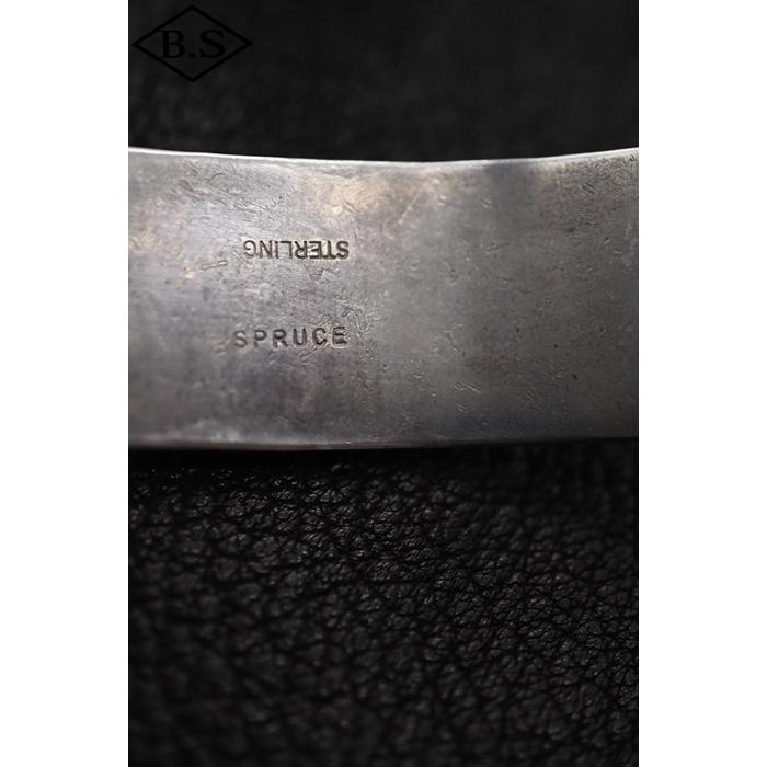 インディアンジュエリー INDIAN JEWELRY 小物 バングル C10-157 タオス族 Sonny Spruce ソニー・スプルース キャリコレイク ターコイズの画像