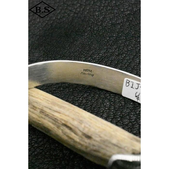 インディアンジュエリー INDIAN JEWELRY 小物 バングル ナバホ族 Henry Mariano ヘンリーマリアーノの画像