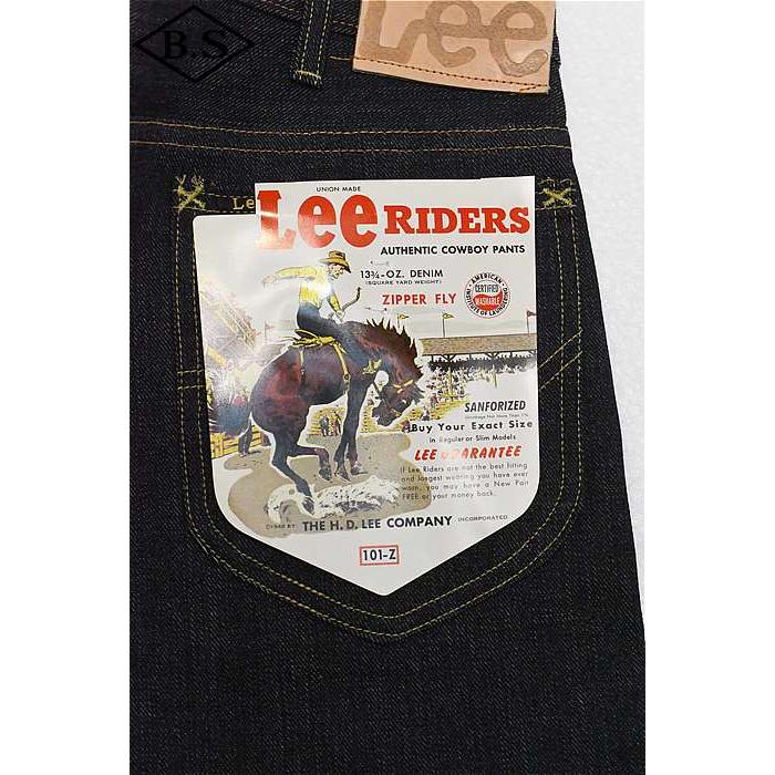Lee（リー） ジーンズ ARCHIVES RIDERS 101-Z 1954 インディゴ ノン