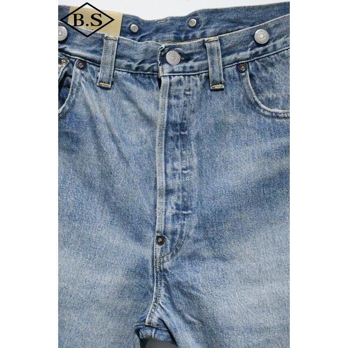 (オーガニックコットン)LEVI'S VINTAGE CLOTHING ジーンズ リーバイス ヴィンテージ クロージング 1933 501 ORIGINAL ジーンズ ミディアムインディゴの画像