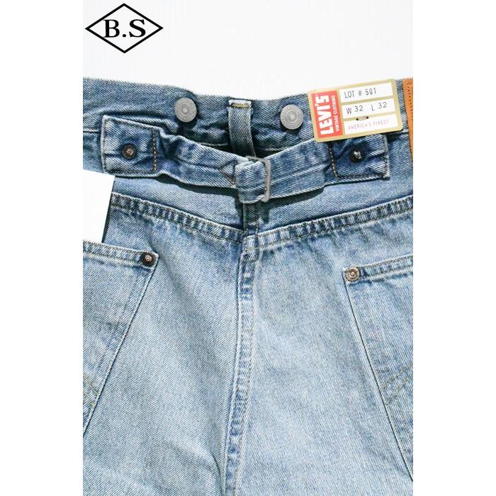 (オーガニックコットン)LEVI'S VINTAGE CLOTHING ジーンズ リーバイス ヴィンテージ クロージング 1933 501 ORIGINAL ジーンズ ミディアムインディゴの画像