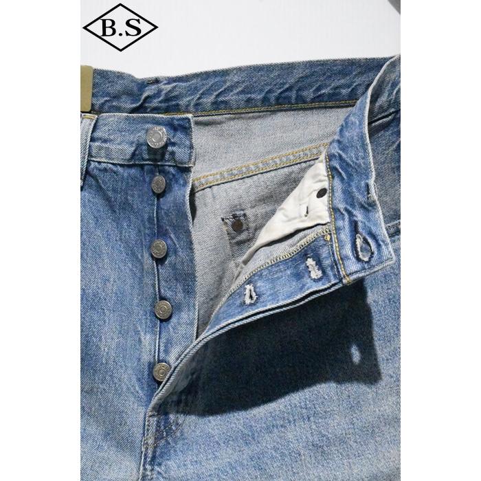 (オーガニックコットン)リーバイス ヴィンテージ クロージング LEVI'S VINTAGE CLOTHING ジーンズ 1955 501ジーンズ ミディアムインディゴの画像