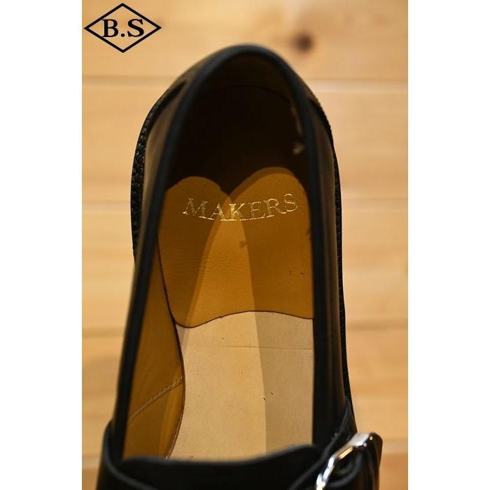 メイカーズ MAKERS ローファー OAK ブラックの画像