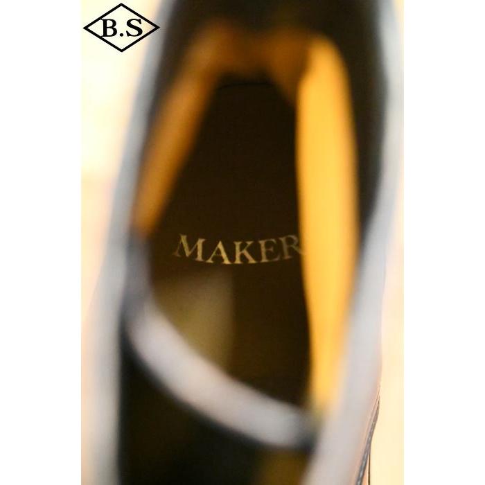 メイカーズ MAKERS ブーツ GD-04 WORK OUT BLUCHER HI ブラックの画像