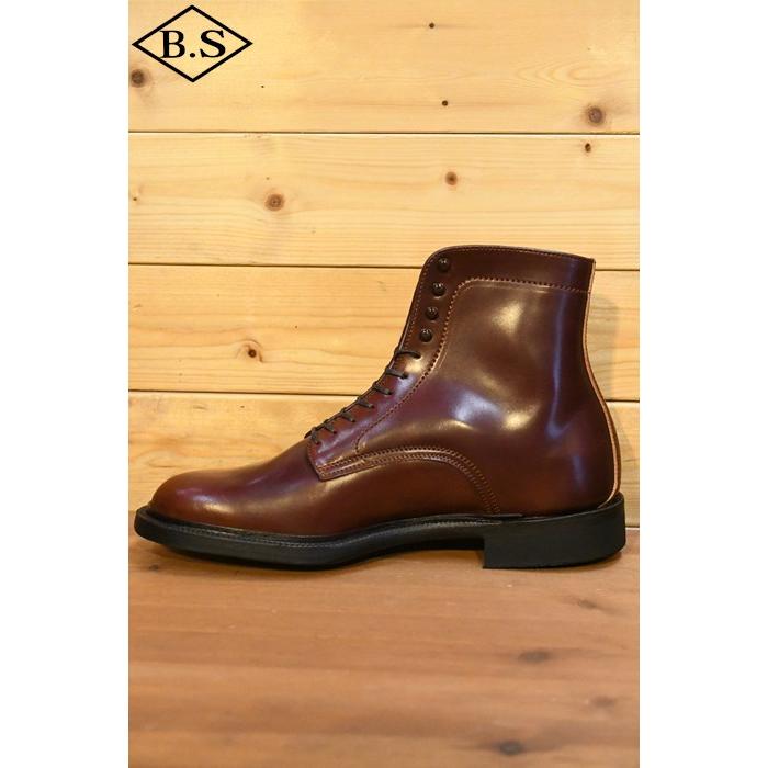 メイカーズ MAKERS 革靴 CDVN-09 CORDOVAN PLANE BOOTS プレーン ブーツ  #2 ナンバー2の画像