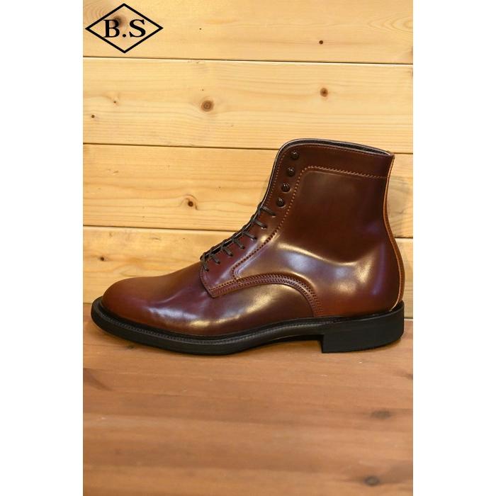 メイカーズ MAKERS 革靴 CDVN-09 CORDOVAN PLANE BOOTS プレーン ブーツ  #2 ナンバー2の画像