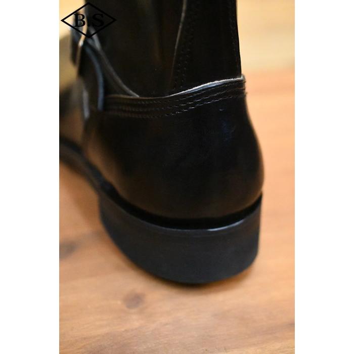 メイカーズ MAKERS エンジニアブーツ HSB-04 HORSE ENGINEER BOOTS グイディーホースバット レザーソール BLACK メイカーズ MAKERS エンジニアブーツ HSB-04 HORSE ENGINEER BOOTS グイディーホースバット レザーソール BLACK