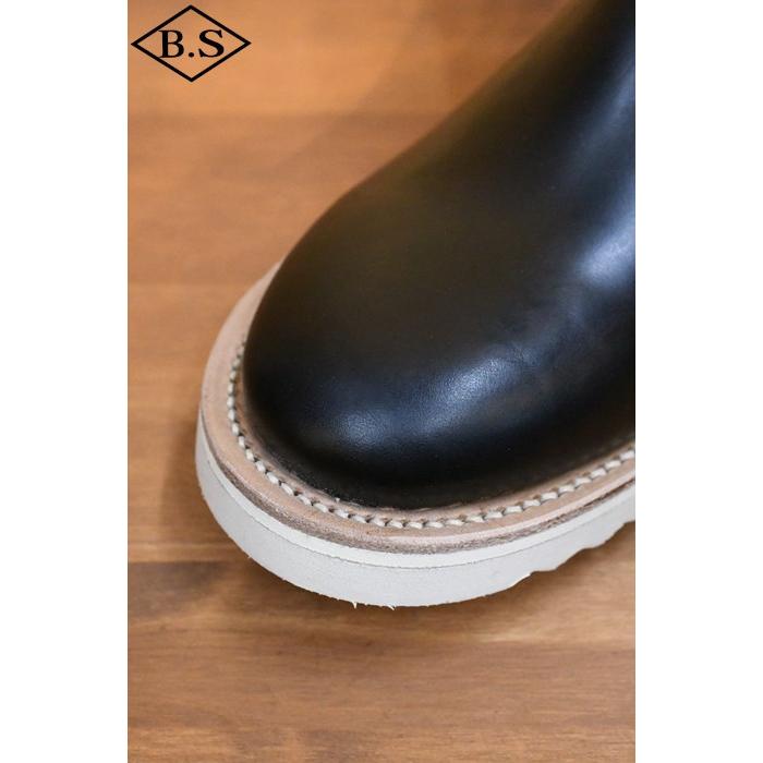 メイカーズ MAKERS エンジニアブーツ HSB-04 10inch ENGINEER BOOTS ITALIAN HORSE BUTT イタリアンホースバット トラクションソール BLACKの画像