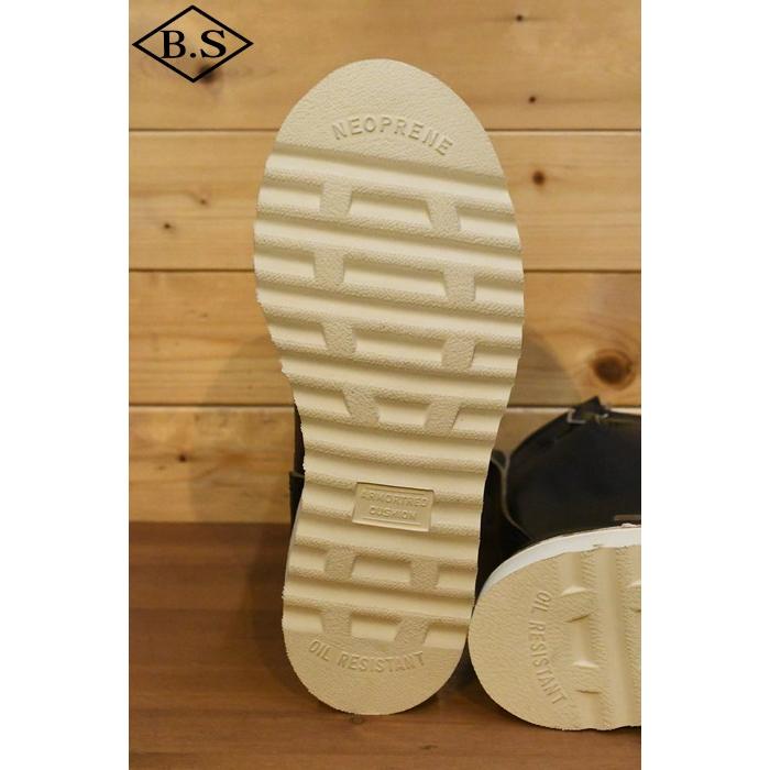 メイカーズ MAKERS エンジニアブーツ HSB-04 10inch ENGINEER BOOTS ITALIAN HORSE BUTT イタリアンホースバット トラクションソール BLACKの画像