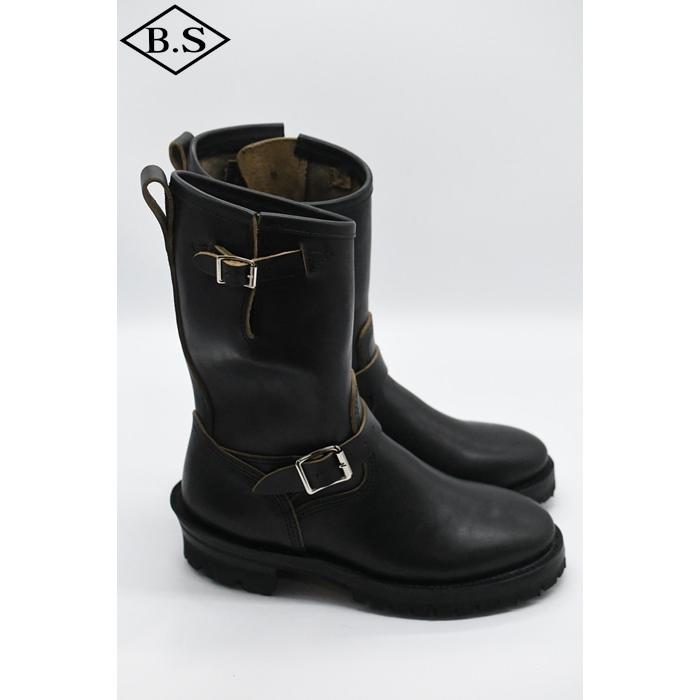 メイカーズ エンジニアブーツ ホースバット ブラック 9H メイカーズ エンジニアブーツ ホースバット ブラック 9H