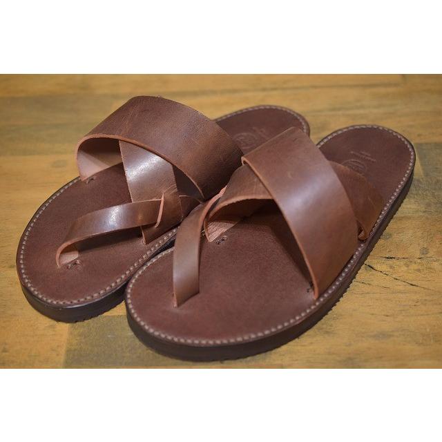 MOTO ホースバットレザーサンダル サイズ3 新品未使用 ALDEN（オールデン） メイカーズ MAKERS BERETTA レザーサンダル