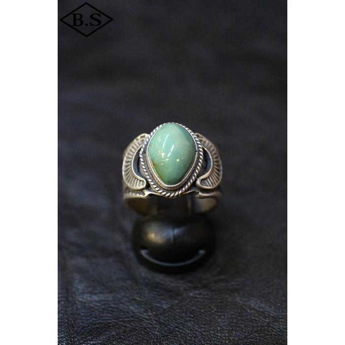 インディアンジュエリー INDIAN JEWELRY 小物 リング ナバホ族 BO GRAY REEVES ボーリーブス 20.5号の画像