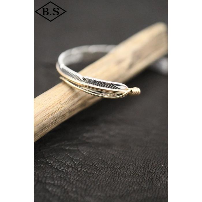 Indian Jewelry インディアンジュエリー フェザーバングル ナバホ族