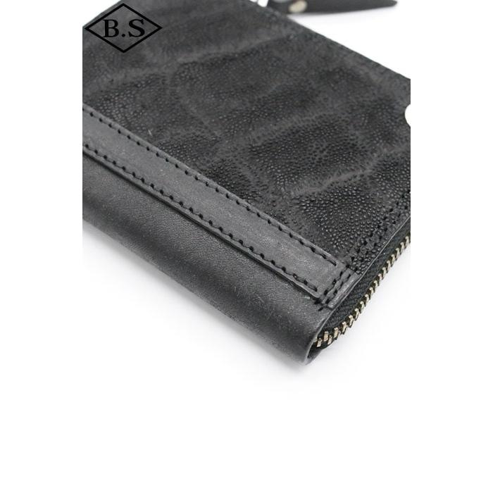 LEATHER & SILVER MOTO モト ウォレット FW4EL エレファント ジップ