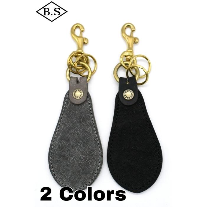 LEATHER & SILVER MOTO モト MOTO 小物 KH10EL SHOEHORN KEY HOLDER
