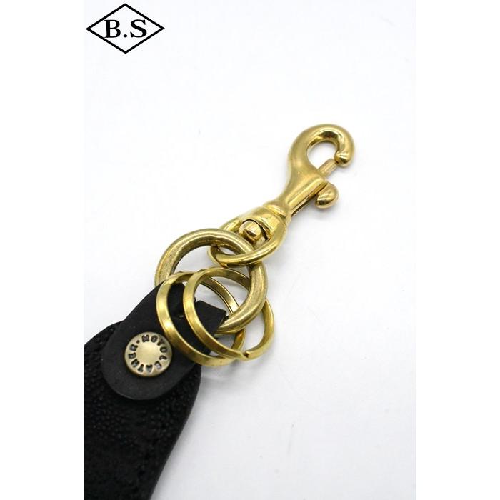 LEATHER & SILVER MOTO モト MOTO 小物 KH10EL SHOEHORN KEY HOLDER