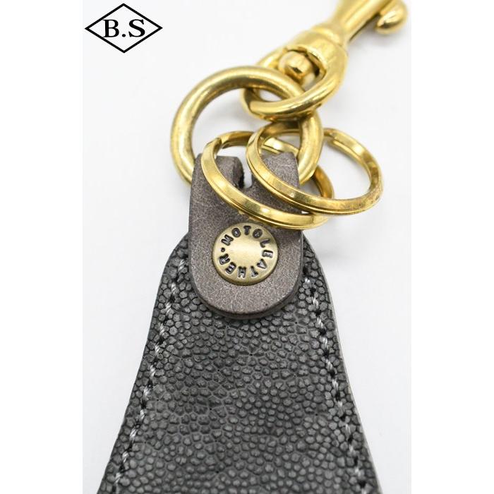 LEATHER & SILVER MOTO モト MOTO 小物 KH10EL SHOEHORN KEY HOLDER