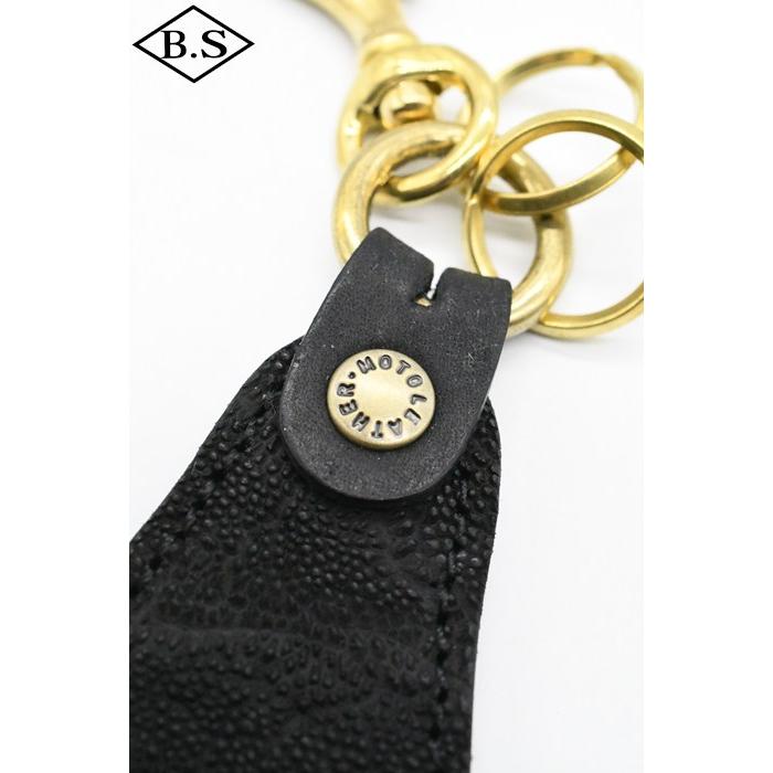 LEATHER & SILVER MOTO モト MOTO 小物 KH10EL SHOEHORN KEY HOLDER