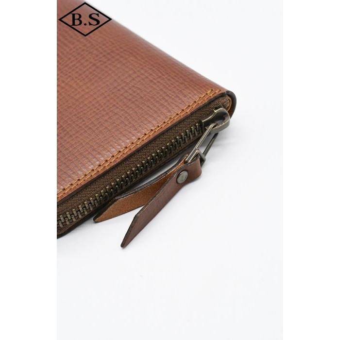 MOTO モト ミドルウォレット コードバン ROCADO社 黒色 LEATHER