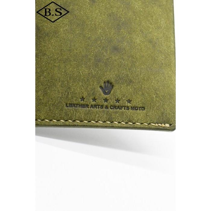 LEATHER&SILVER MOTO W9 ミニウォレット LEATHER & SILVER MOTO モト ウォレット W9 MINI WALLET ミニ