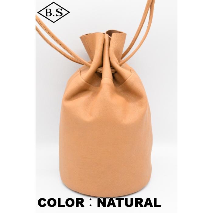 バッグ MOTO GOAT LEATHER POUCH モト MOTO GOAT LEATHER POUCH ゴートレザー巾着ポーチ 巾着バッグ