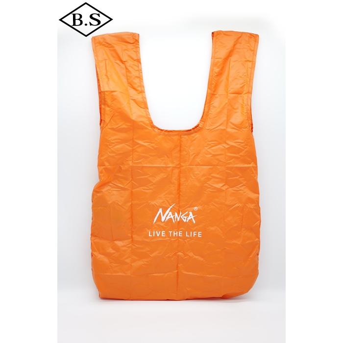 NANGA（ナンガ） エコバッグ POCKETABLE ECOBAG LIVE THE LIFE
