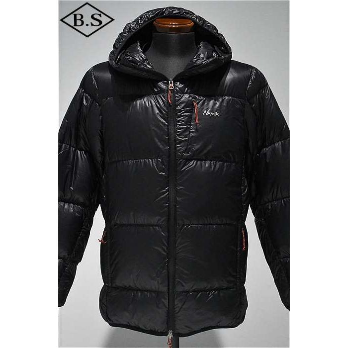 ナンガ NANGA ショートダウンジャケット フード ブラック 黒 M tq2 NANGA（ナンガ） ダウンジャケット ダウン 「NANGA/ナンガ」×NANGA