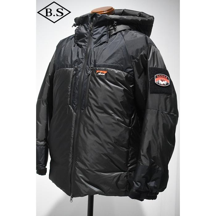 NANGA ブラック ダウンジャケット Amazon.co.jp: ナンガ(NANGA) ポータブルダウンジャケット BLK