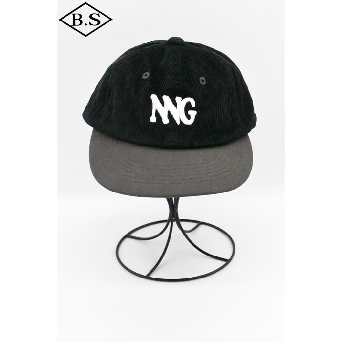 ナンガ　キャップ　コーデュロイ　黒 NANGA（ナンガ） キャップ CORDUROY NNG LOGO CAP コーデュロイ NNG