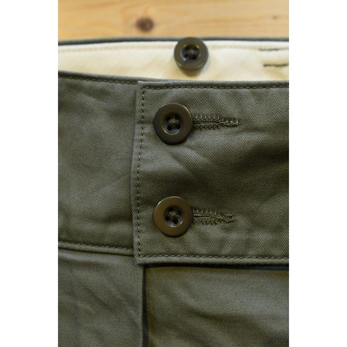 ナイジェルケーボン Nigel Cabourn パンツ 80460050010 50s BATTLE DRESS MODIFIED PANT 2023 50sバトルドレスモディファイドパンツ グリーンの画像