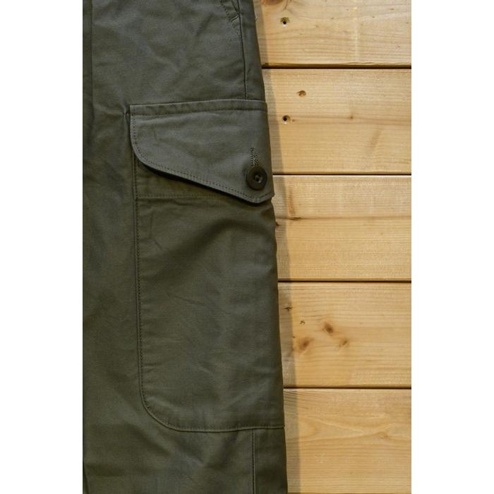 ナイジェルケーボン Nigel Cabourn パンツ 80460050010 50s BATTLE DRESS MODIFIED PANT 2023 50sバトルドレスモディファイドパンツ グリーンの画像