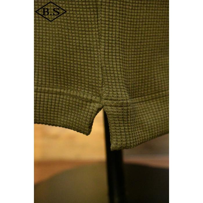 ナイジェルケーボン Nigel Cabourn 長袖Tシャツ 80470020025 TURTLE NECK WAFFLE タートルネック ワッフル｜barnstormer2｜13