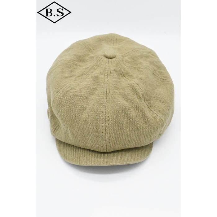 未使用　正規品ナイジェルケーボン　キャスケット　試着のみ　Mサイズ Nigel Cabourn / CASQUET LINEN PIN OX - Charcoal (ナイジェル