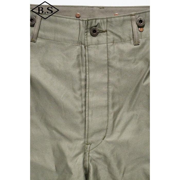 ナイジェルケーボン Nigel Cabourn ショートパンツ 80500051007 M-43 MODIFY SHORT モディファイショーツ LIGHT MOLESKIN ライトモールスキン GREEN_2