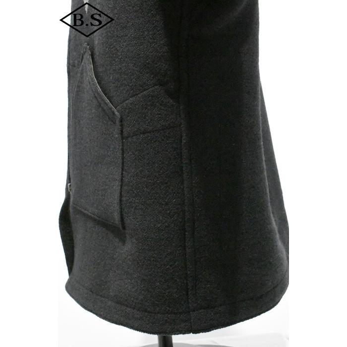 ナイジェルケーボン Nigel Cabourn アウター 80510000000 WAITING COAT RAG JACQUARD ウェイティングコート ラグジャカード チャコールグレーの画像