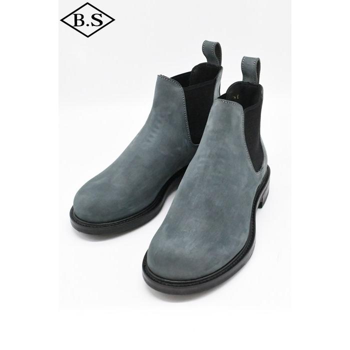 NORIEI ノリエイ ブーツ 10706 SIDE GORE BOOTS (CORDOVAN) GREY